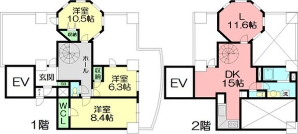 プレシャスイースト の物件間取画像